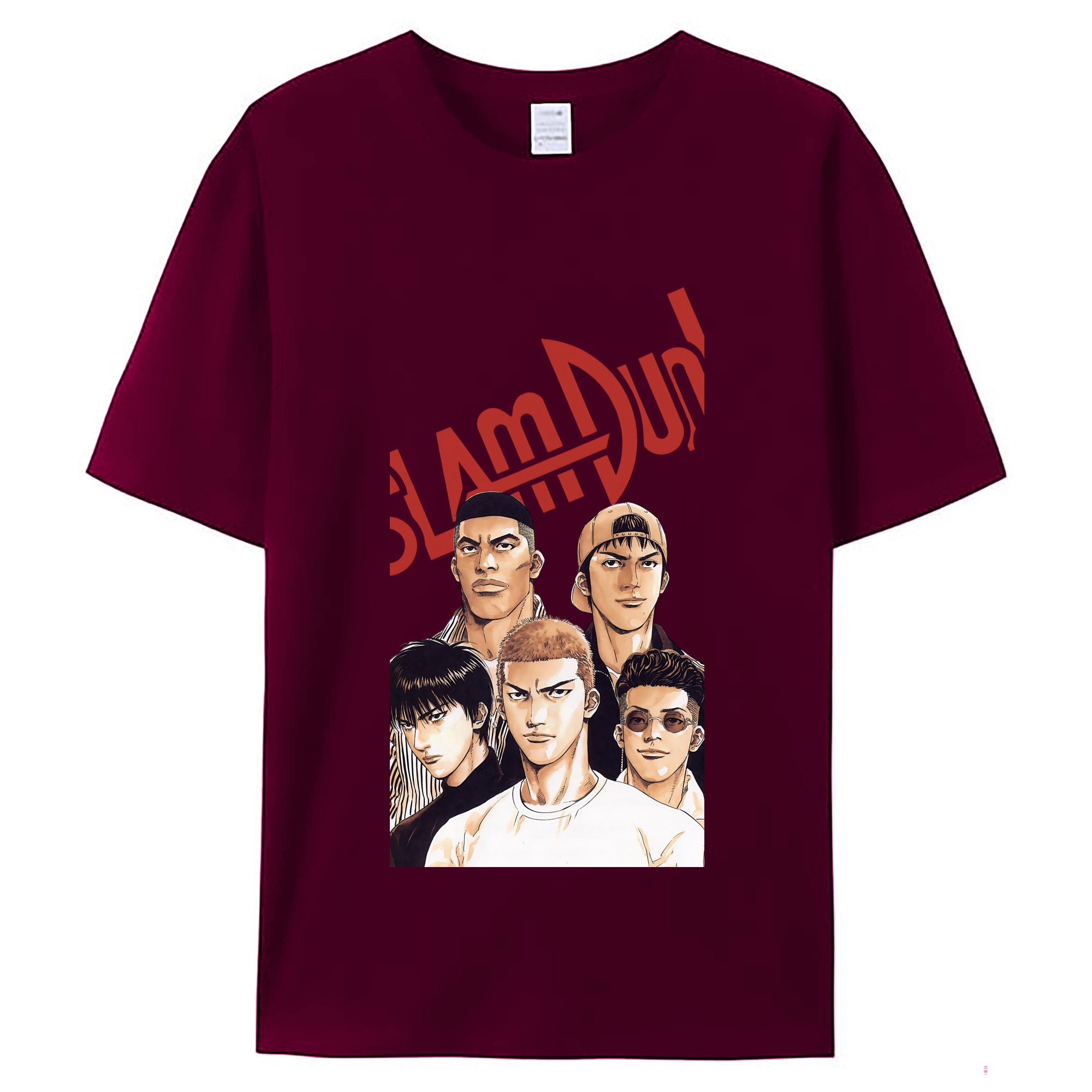 （画像用） SLAM DUNK／スラムダンク レディースカジュアルプリントTシャツ（綿100％）